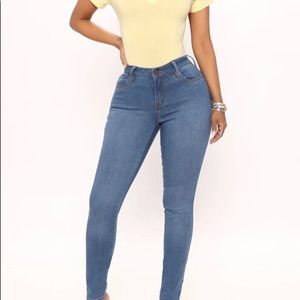 Mid rise Jean fashion nova